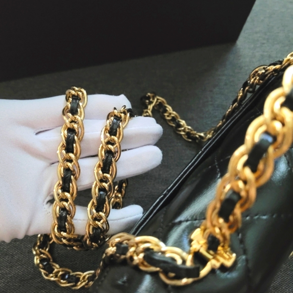 New 23S Métiers d'art Chanel Top handle Golden Links 2way Mini Rectangular - Picture 7 of 10